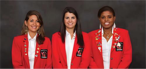 Tracey Clarke, Martine de Gannes, Monifa Sealy